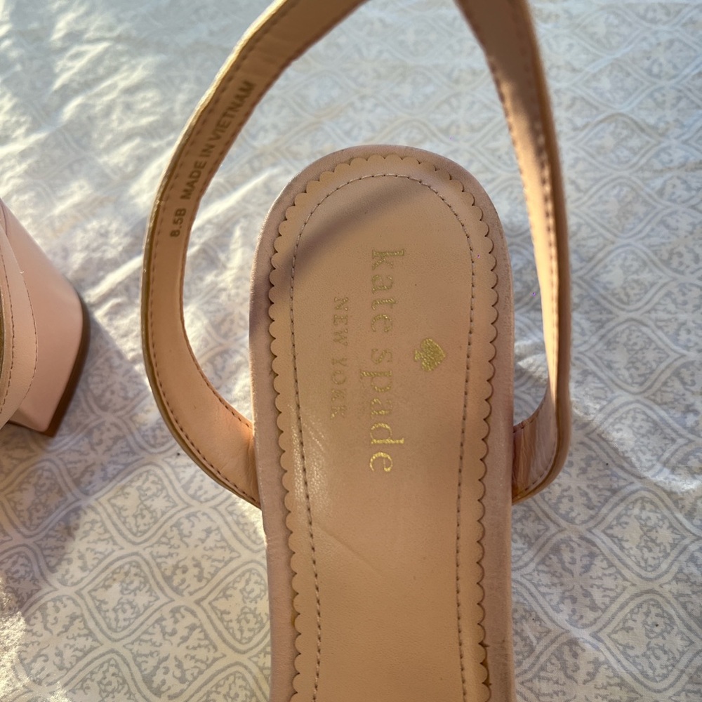 Kate Spade Blush Floral Sandals - Picture 3 of 8